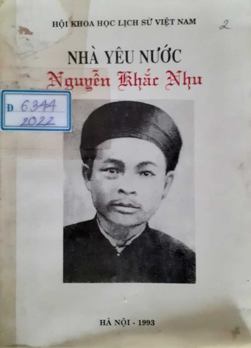 Nhà yêu nước Nguyễn Khắc Nhu